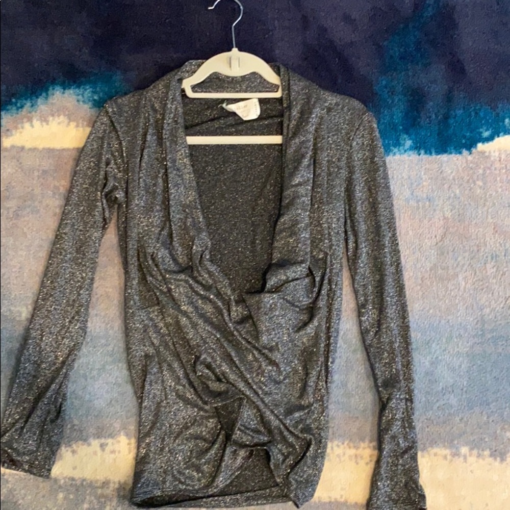 Nicole Miller sample: low front top